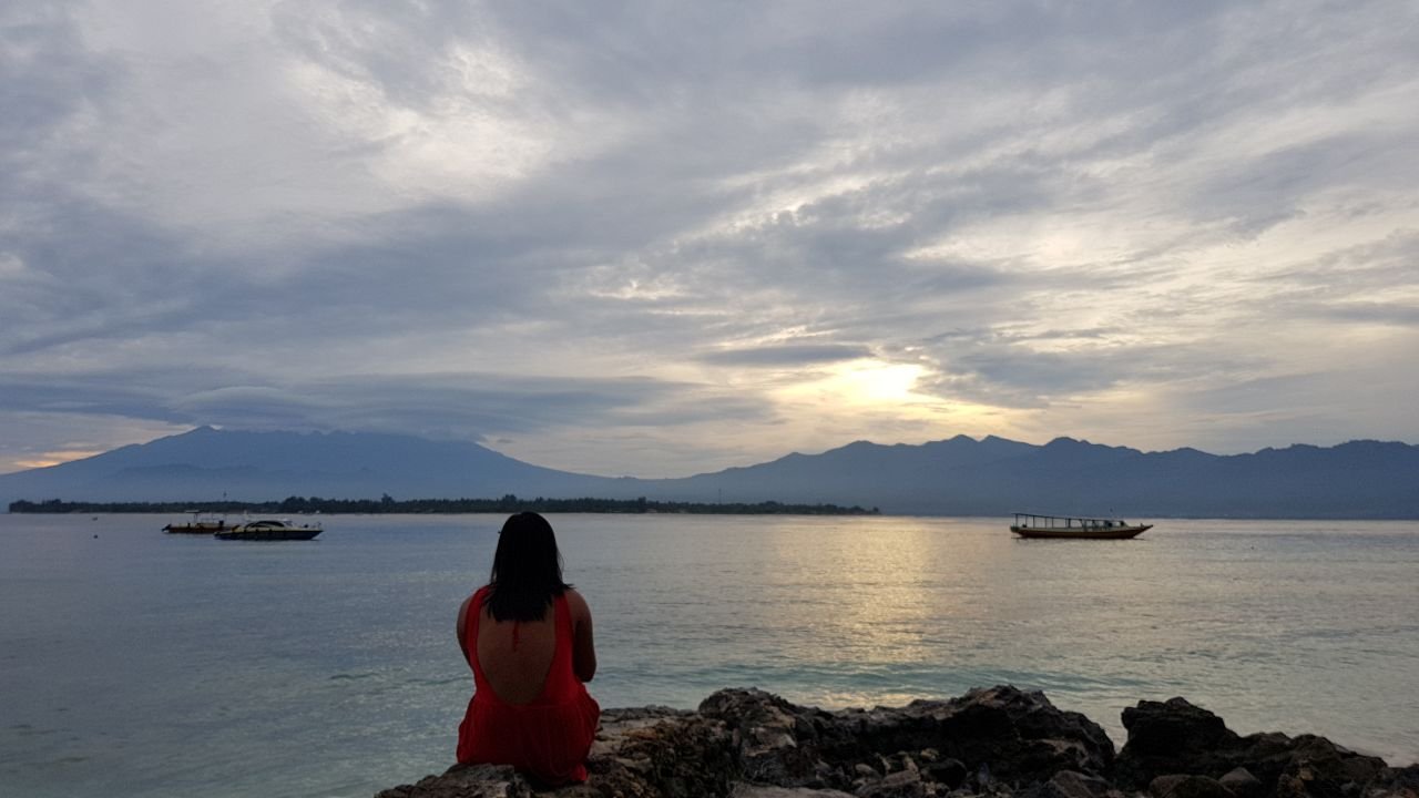 Sunrise at Karma Reef, Gili Meno
