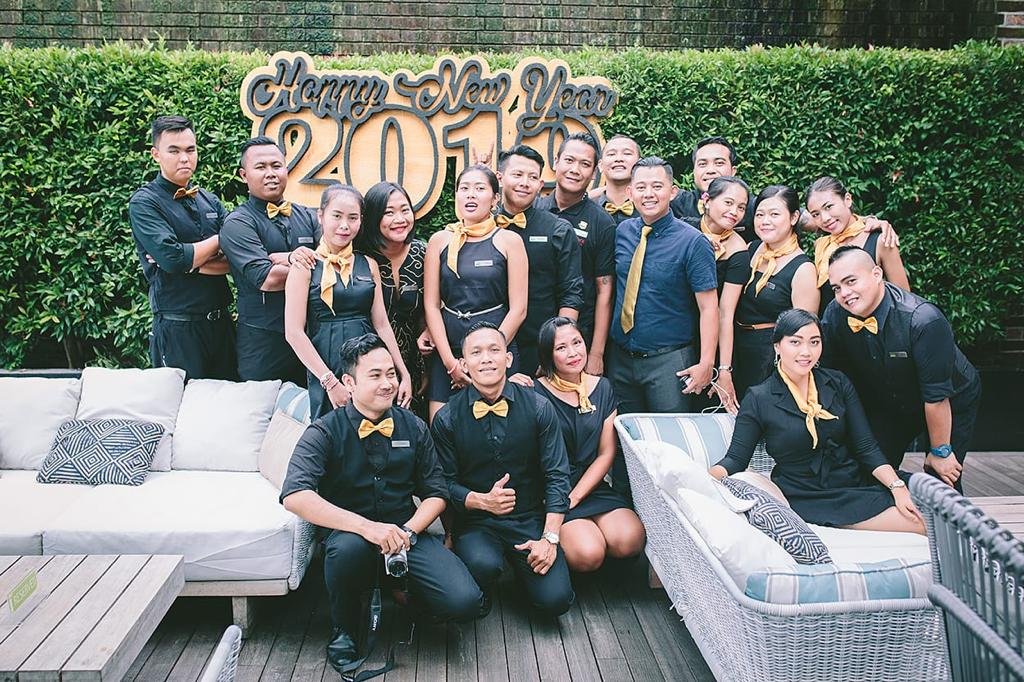 Above Eleven Bali - Front Of The House Team