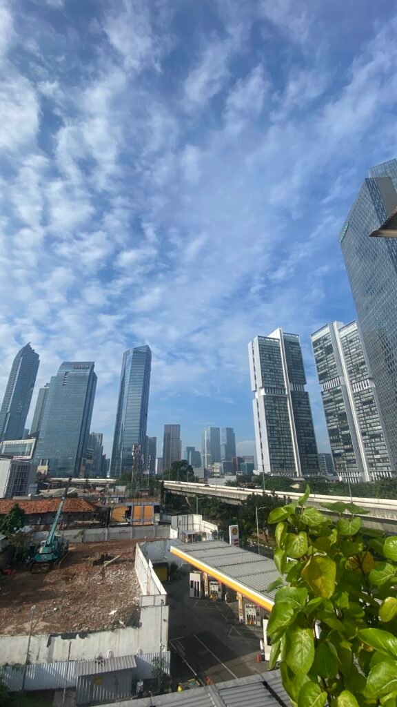 BEAUTIFUL JAKARTA FROM ABOVE